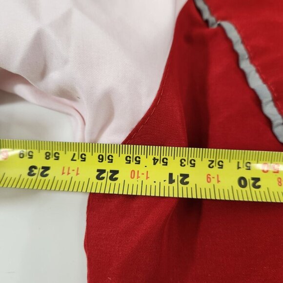 Royal Military College Track Jacket Mens Size Small Red White Canada RMC CMR - Picture 13 of 13